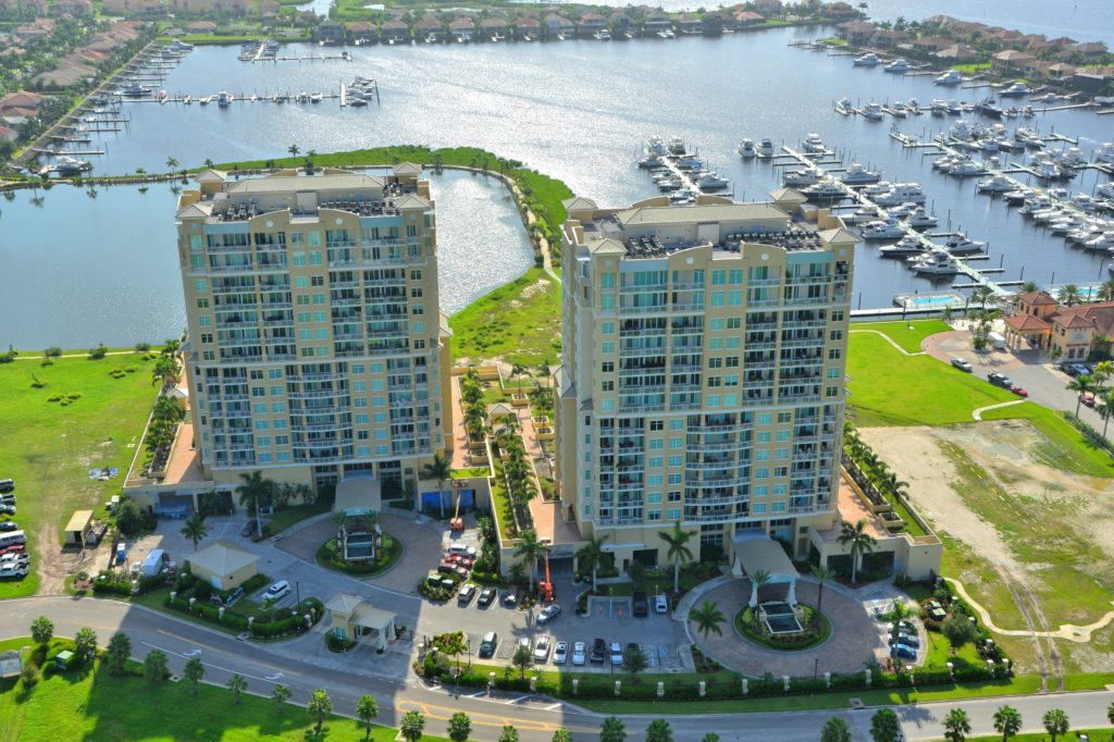 Bel Mare at Riviera Dunes Palmetto Aerial