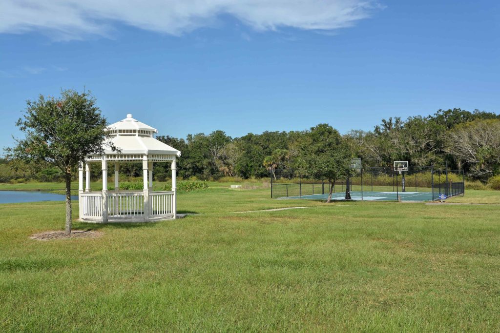 Gamble Creek in Parrish Pavillion