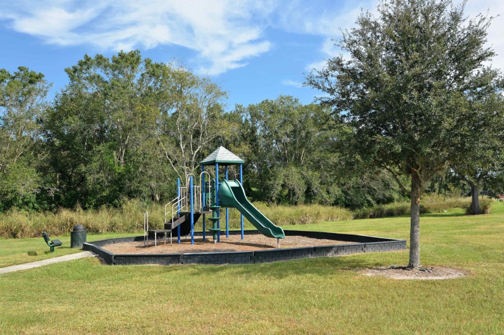 Gamble Creek in Parrish Playground