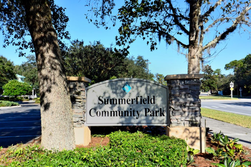 Summerfield at Lakewood Community Park Sign