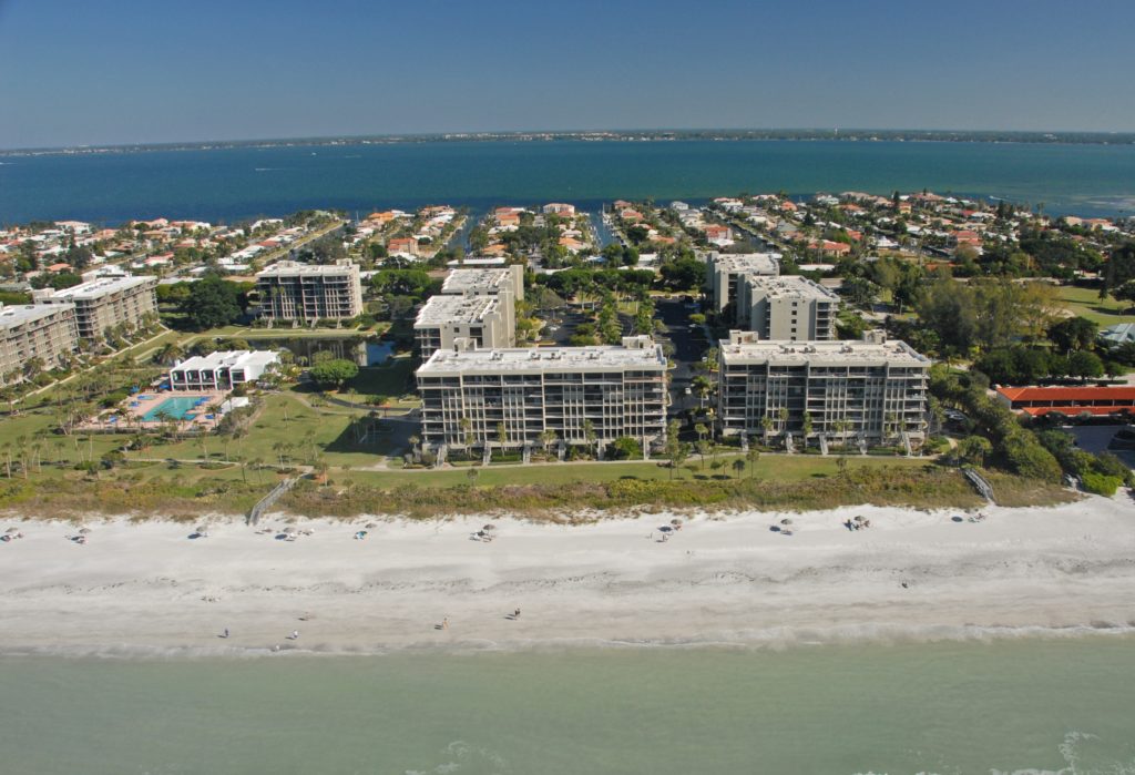 Beachplace in Longboat Key Condos Aerial