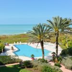 Villa Di Lancia in Longboat Key Pool Aerial