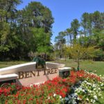 Bent Tree in Sarasota Neighborhood Entrance Sign