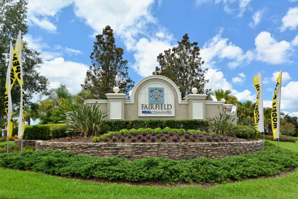 Fairfield in Bradenton Villas Entrance Sign