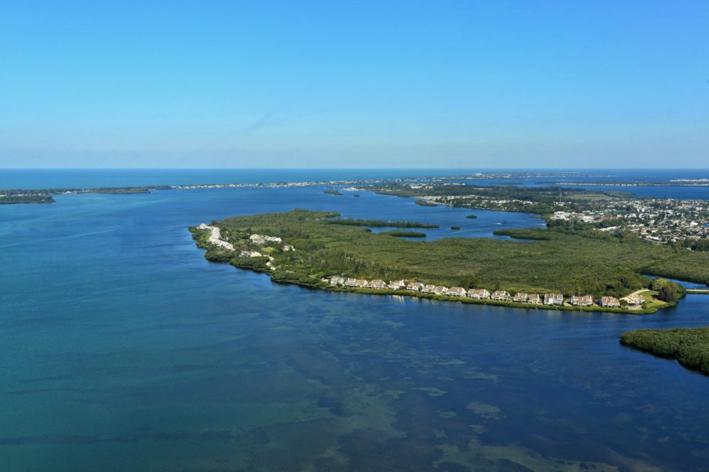 Tidy Island in Bradenton Aerial