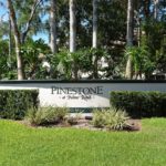 Pinestone in Palmer Ranch Entrance Sign